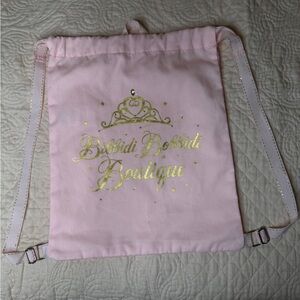 Disney bibbidi bobbidi boutique drawstring bag